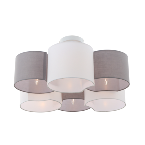 Lampu langit-langit modern 6-Bulbs