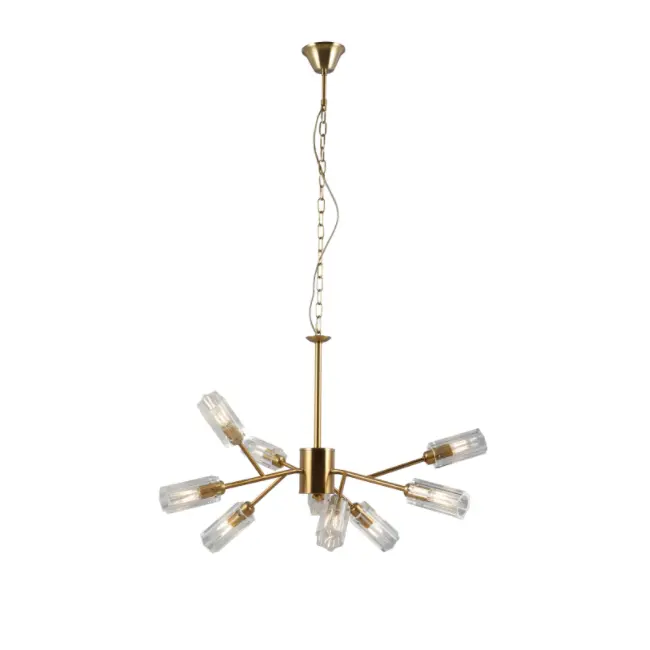 9-lampu lampu emas kaca