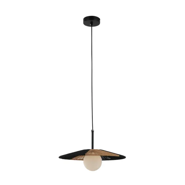 G9 Lampu Gantung Tali Kertas Dua Warna