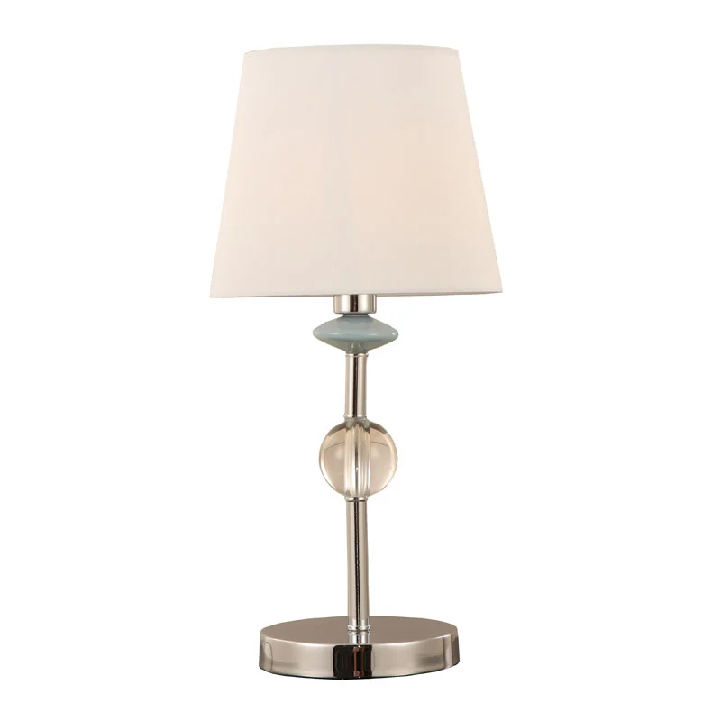 Lampu Meja Naungan Kerucut Putih