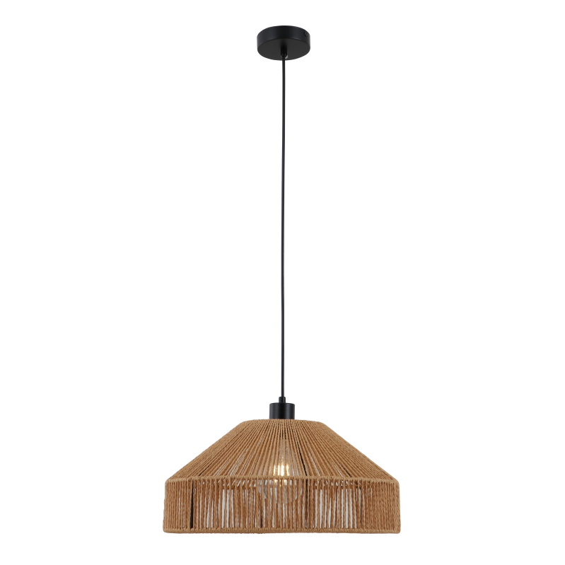 Lampu gantung goni pedesaan